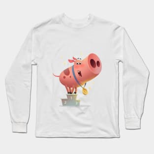 Piggy winner Long Sleeve T-Shirt